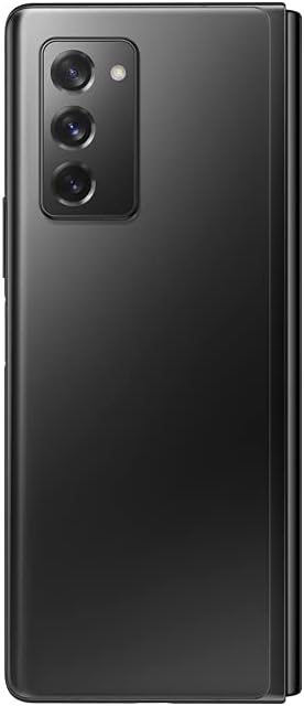 Samsung Galaxy Z Fold2 5G Mystic Black 256GB - 7.6" 120 Hz Folding Display & 6.2" Cover Screen, 12MP+12MP+12MP Rear Camera, 4K Video Capture, Flex Mode (CAD Warranty SM-F916WZKAXAC) (Renewed)