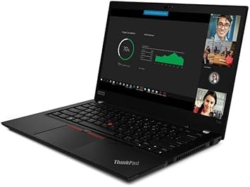 Lenovo Thinkpad T490 Laptop 14" FHD (1920x1080) Notebook, Core i5-8365U, 16GB DDR4 RAM, 512GB SSD, HDMI, Thunderbolt, WiFi, Bluetooth Windows 10 Pro (Renewed)