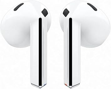 Samsung Galaxy Buds3 Earbuds, Galaxy AI-Assisted, Adaptive EQ, AI Translator, ANC, 24 Bit Hi-Fi Sound, 360 Audio, Sweat and Water Resistance, Silver (CAD Version & Warranty) (Renewed)