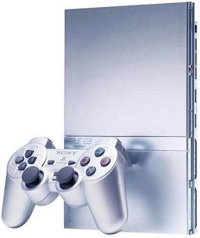 PlayStation 2 Slim Silver (Renewed)