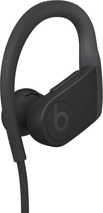 Powerbeats High-Performance Wireless Bluetooth Headphones - Black - MWNV2LL/A (Renewed)