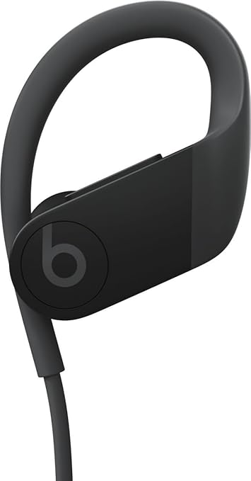 Powerbeats High-Performance Wireless Bluetooth Headphones - Black - MWNV2LL/A (Renewed)