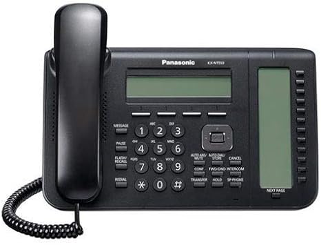 Panasonic IP Phone - Wired/Wireless - Wall Mountable KX-NT553 (Certified Refurbished)