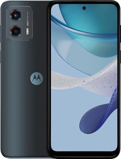 Motorola Moto G 5G (2023), (64GB+128GB SD Card) 6.5" 120Hz Display. 48MP Camera, 2 Days Battery, Unlocked Smartphone (with 128GB SD Card) - Ink Blue