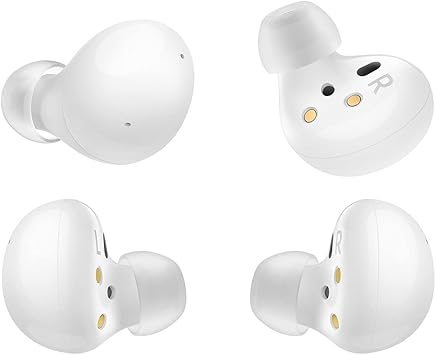 Samsung Galaxy Buds 2 True Wireless Earbuds, Active Noise Cancelling, Charging Case Included, SM-R177 - White (Renewed)