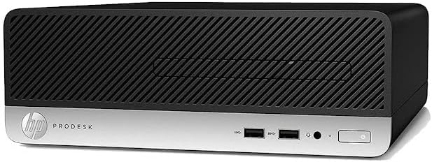 HP Prodesk Desktop 400 G5 SFF PC Intel Hexa Core i3-8100 3.60GHz 16GB DDR4 RAM,512GB SSD (Solid State Drive), WiFi,Keyboard & Mouse,Win 11 Pro - (Renewed)