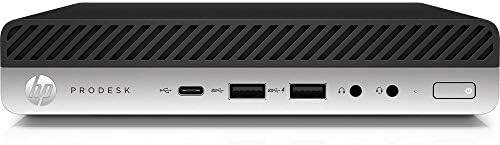 HP ProDesk 600 G3 - Mini Intel Core i5-6500T 2.5 GHz, 8GB RAM, 256 GB Solid State Drive, Windows 10 Pro 64bit, (Renewed)