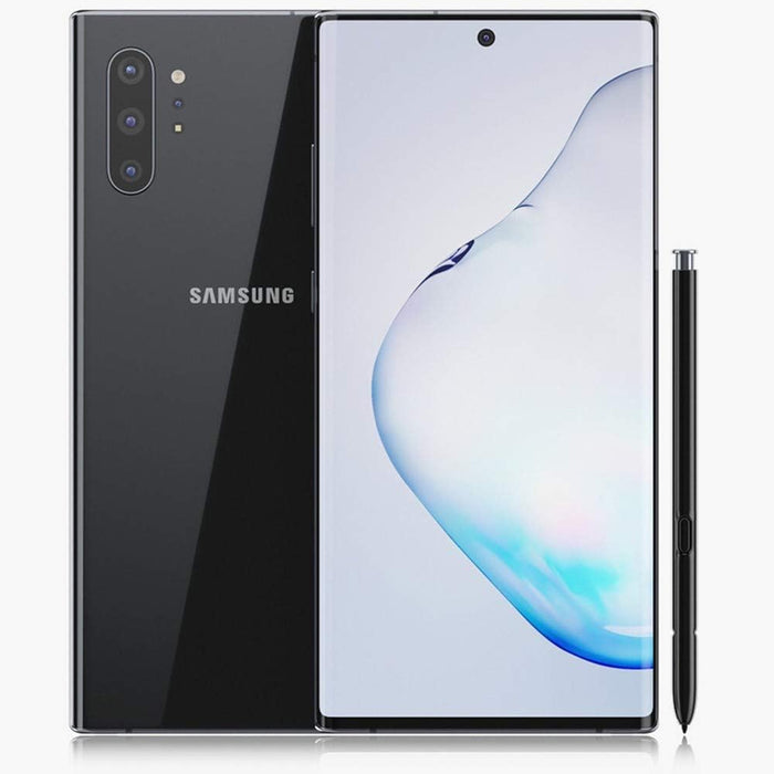 Samsung Galaxy Note 10+ Plus 256GB Canadian Version Unlocked Phone SM-N975W Aura Black (Renewed)