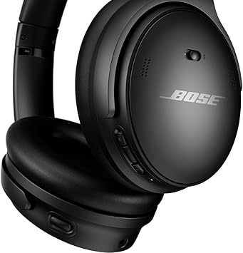 Bose QuietComfort 45 Bluetooth Wireless Noise Cancelling Headphones - Triple Black (Renewed)