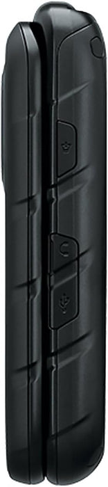 Samsung Rugby 4 B780A Unlocked GSM Rugged Waterproof Flip Phone - Black (Renewed)