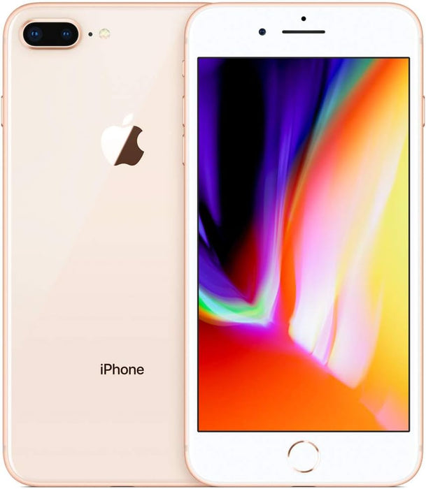 Apple iPhone 8 Plus, GSM Unlocked, 64GB - Gold (Renewed)