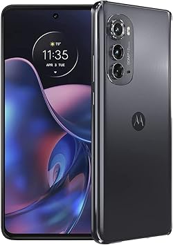 Motorola Moto Edge 5G (2022) 128GB + 8GB RAM, 50MP Camera Unlocked - Mineral Gray (Renewed)