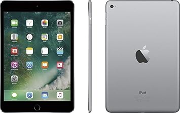 Apple iPad Mini 4 Wi-Fi, 7.9in Retina Display, Up to 10 Hours of Battery Life - 128GB - Space Gray