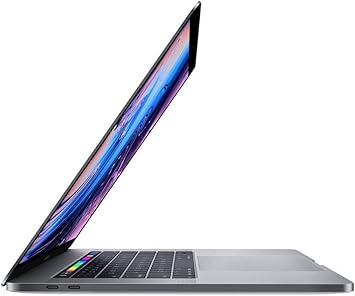 Apple 15.4" MacBook Pro Laptop (Retina, Touch Bar, 2.2GHz 6-Core Intel Core i7, 16GB RAM, 256GB SSD Storage) Space Gray (MR932LL/A) (2018 Model) (Refurbished)