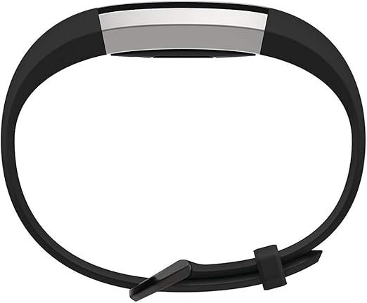 Fitbit Alta HR, Black, Large (US Version) (Renewed)