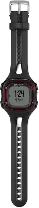 Garmin Forerunner 10 GPS Watch - Black/Red (Renewed)