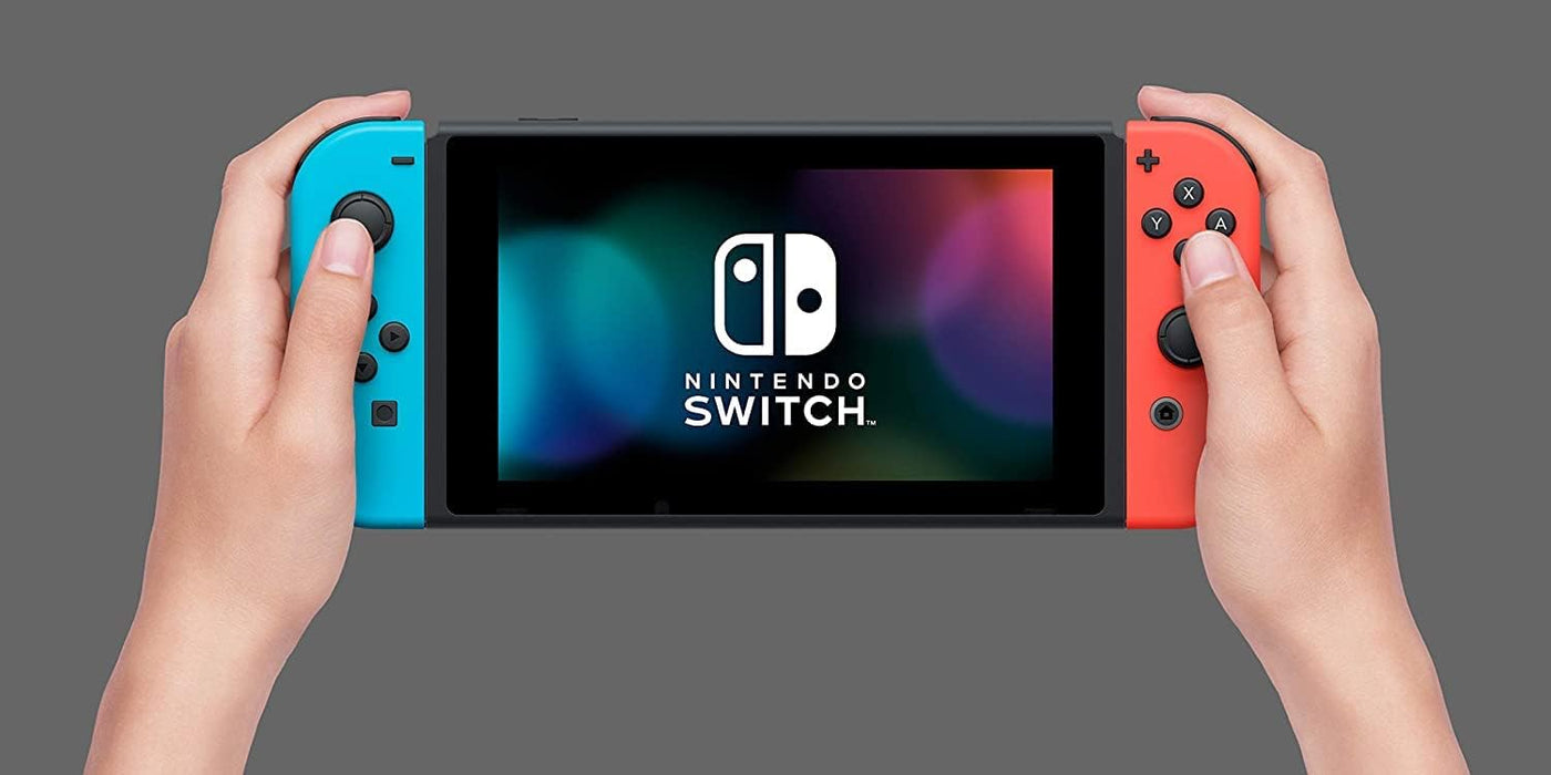 Nintendo Switch™ with Neon Blue and Neon Red Joy‑Con™ (Renewed)