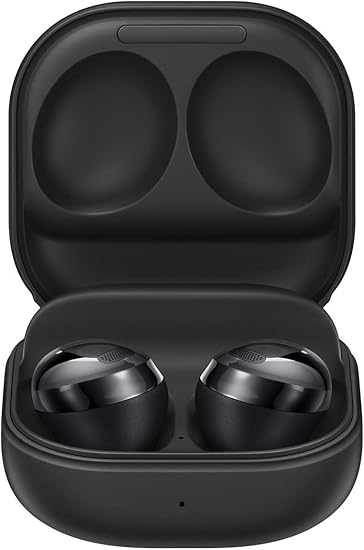 Samsung Galaxy Buds Pro, Bluetooth Earbuds, True Wireless, Noise Cancelling, Charging Case, Quality Sound, Water Resistant, Phantom Black (US Version) (Renewed)