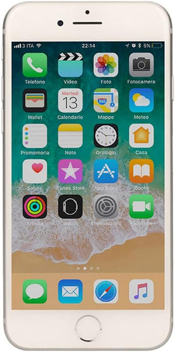 Apple iPhone 8, 64GB, Silver (Renewed)