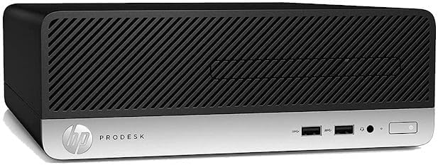 HP ProDesk 400 G5 SFF High Performance Desktop PC |Intel Core i3 8th GEN 3.60 GHz, 256GB SSD, 16GB DDR4 RAM, Windows 11 Pro Black/Silver - (Renewed)