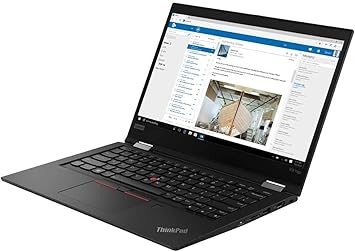 Lenovo ThinkPad X13 Yoga Gen 1 13.3" Touchscreen 2 in 1 Notebook, Intel Core i5-10210U, 8GB RAM, 256GB SSD (20SX002AUS) (Renewed)