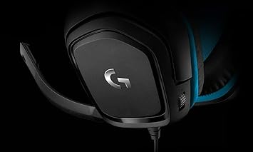 Logitech G432 DTS:X 7.1 Surround Sound Wired PC Gaming Headset (Leatherette) (Renewed)