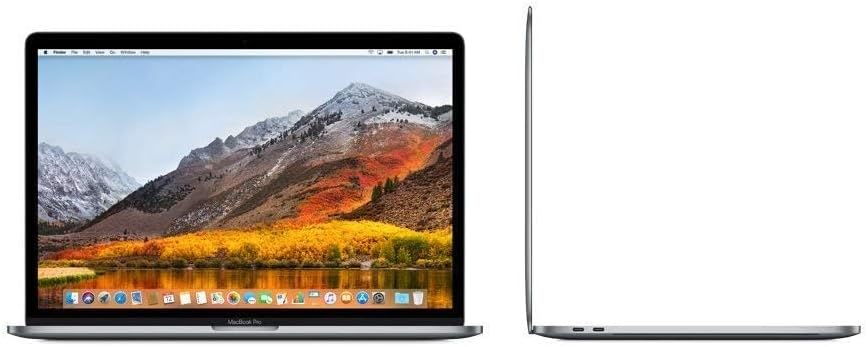 Apple 15.4" MacBook Pro Laptop (Retina, Touch Bar, 2.2GHz 6-Core Intel Core i7, 16GB RAM, 256GB SSD Storage) Space Gray (MR932LL/A) (2018 Model) (Refurbished)