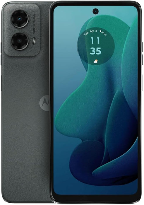 Motorola Moto G 5G 2024 (128GB, 4GB) 6.6", 50MP Dual Camera, Android 14 (Verizon Unlocked for Canada & Global) XT2417-1 (w/Fast Charging Cube, Sage Green) (Renewed)