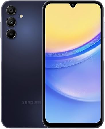 Samsung A15 5G Unlocked 128GB Blue Black (Renewed)