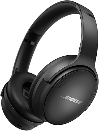 Bose QuietComfort 45 Bluetooth Wireless Noise Cancelling Headphones - Triple Black (Renewed)