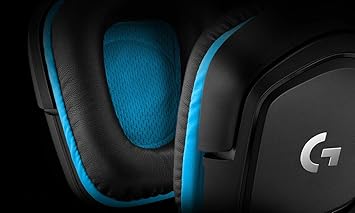 Logitech G432 DTS:X 7.1 Surround Sound Wired PC Gaming Headset (Leatherette) (Renewed)