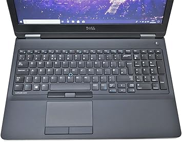 Dell Latitude E5570 Laptop, 15.6 Inch HD Display (Intel Core 6th Generation i7-6600U, 16 GB DDR4, 256 GB SSD) Windows 10 Pro (Renewed)