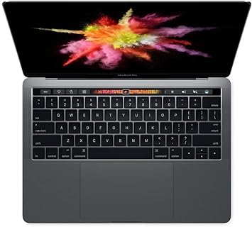 Apple 13" MacBook Pro, Retina, Touch Bar, 3.1GHz Intel Core i5 Dual Core, 8GB RAM, 512GB SSD, Space Gray, MPXW2LL/A (Refurbished)