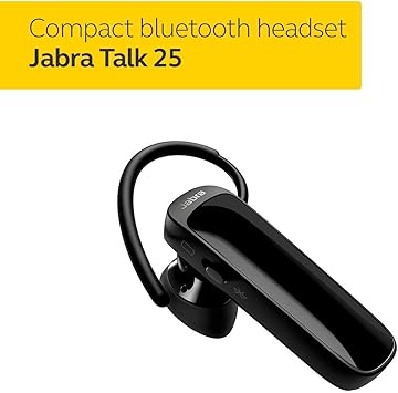 Jabra Talk 25 Gray Black Bluetooth Mono Headset