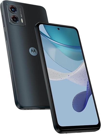 Motorola Moto G 5G (2023), (64GB+128GB SD Card) 6.5" 120Hz Display. 48MP Camera, 2 Days Battery, Unlocked Smartphone (with 128GB SD Card) - Ink Blue