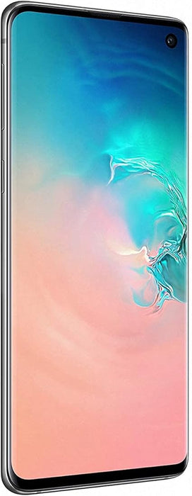 Samsung Galaxy S10 128GB Unlocked Phone Prism White (Renewed)