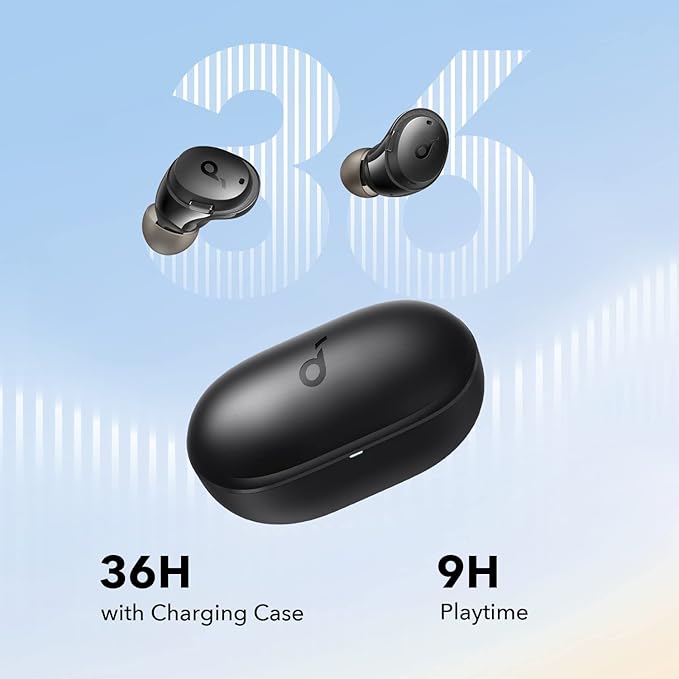 Soundcore by Anker Life A3i Noise Cancelling Earbuds (Renewed)