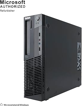 Lenovo ThinkCentre M92p High Performance Small Factor Form Business Desktop Computer, Intel Core i5-3470 3.2GHz, 8GB DDR3 RAM, 500GB HDD, DVD, Windows 10 Professional (Renewed)