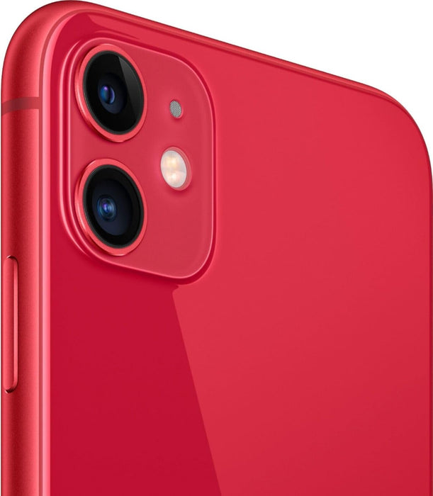 Apple iPhone 11, 64GB, Red - Fully Unlocked (Renewed)