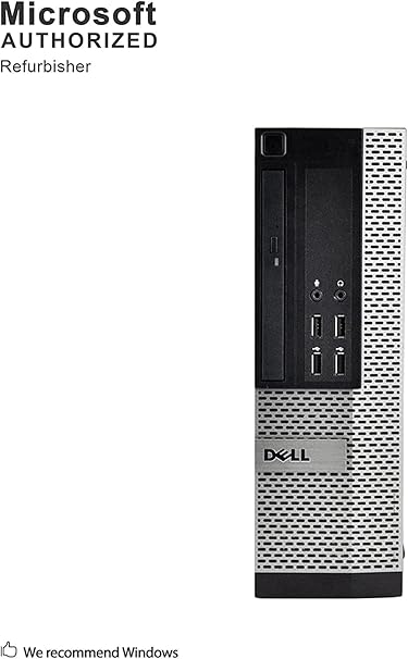 Dell Optiplex 3010 Desktop PC - Intel Core i5-3450 3.1GHz 8GB 250GB DVD Windows 10 Professional (Renewed)