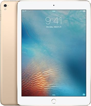 iPad Pro 9.7-inch (256GB, Wi-Fi + Cellular, Gold) 2016 Model (Refurbished)