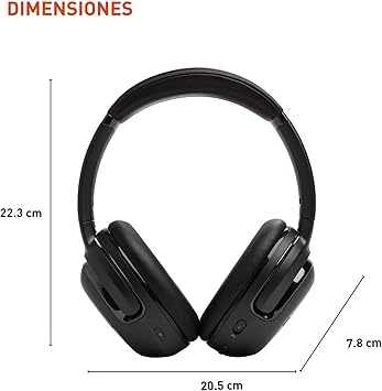 JBL Tour One M2 - Wireless Over-Ear Noise Cancelling Headphones with Up to 50 Hours of Playtime - Black (Renewed)