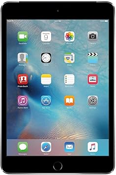 Apple iPad Mini 4 Wi-Fi, 7.9in Retina Display, Up to 10 Hours of Battery Life - 128GB - Space Gray