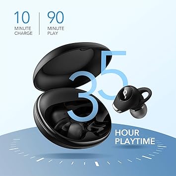 soundcore by Anker- Life Dot 2 NC Earbuds True Wireless Headphones, 35-Hour Playtime, IPX5 Water Resistant, Black (Renewed)