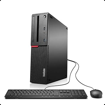 Lenovo ThinkCentre M800 Small Form Factor PC, Intel Quad Core i5 6500 up to 3.6GHz, 16G DDR4, 240G SSD + 2T HDD, WiFi, BT 4.0, Win 10 Pro 64-Multi-Language Support English/Spanish/French