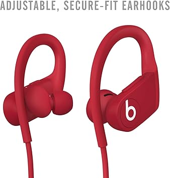 Power beats High-Performance Wireless Earphones - Red (Latest Model)