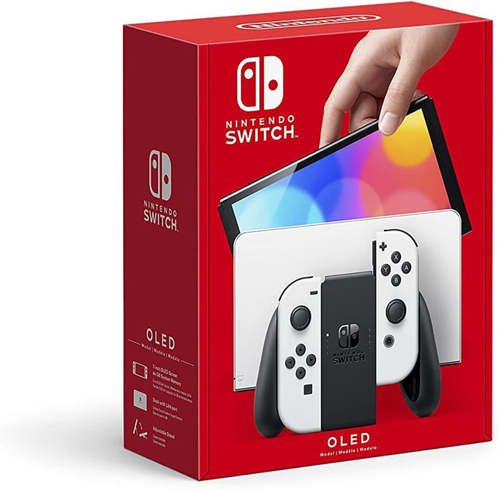 Nintendo Switch OLED Model w/ White Joy-Con (Renewed)