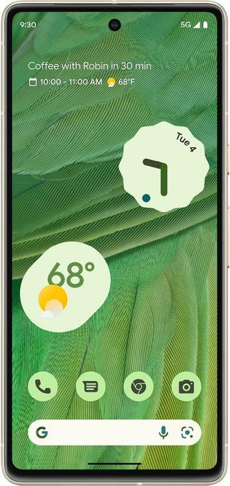 Google Pixel 7 (5G) 128GB (Canadian Model GVU6C) Unlocked - Lemongrass (Renewed)