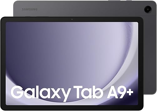 Samsung Galaxy Tab A9+ Plus (5G+LTE+WiFi), Storage (64GB+128GB SD Card) 11.0" Display, Android Tablet, SM-X218 - Gray