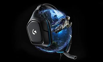 Logitech G432 DTS:X 7.1 Surround Sound Wired PC Gaming Headset (Leatherette) (Renewed)